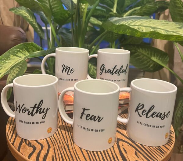 Affirmation Mug- "Worthy" - Image 3