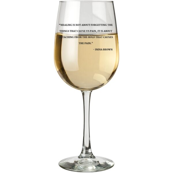 Affirmation Wine Glass - Image 5