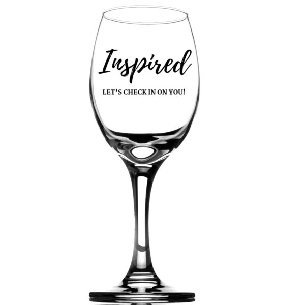 Affirmation Wine Glass - Image 3