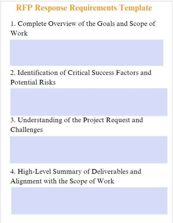 Sis Rfp Requirements Example RFP Requirements Template - PMPHASE